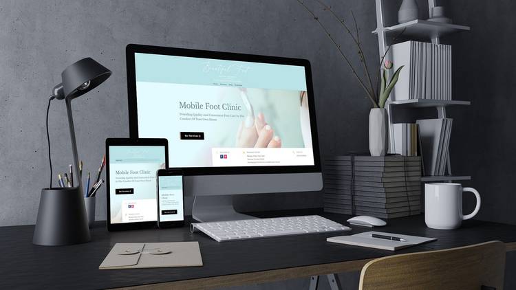 Web Design Beautifulfeet Small